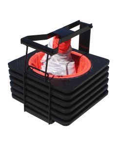 6 Spring Cones with Industrial Tote System